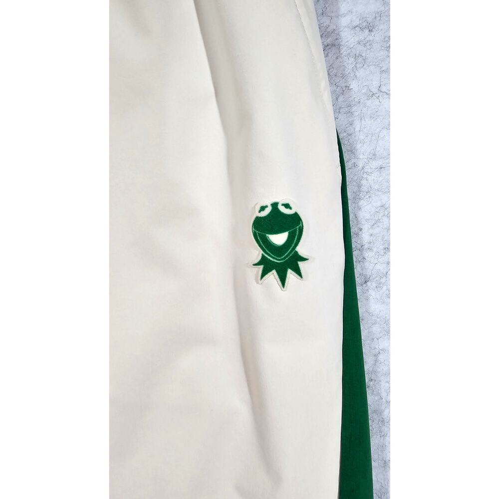 Disney The Muppets Kermit  Jogger Sweatpants Windbreaker  Womens Sz L - Picture 9 of 10